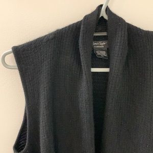 100% Cashmere cardigan vest